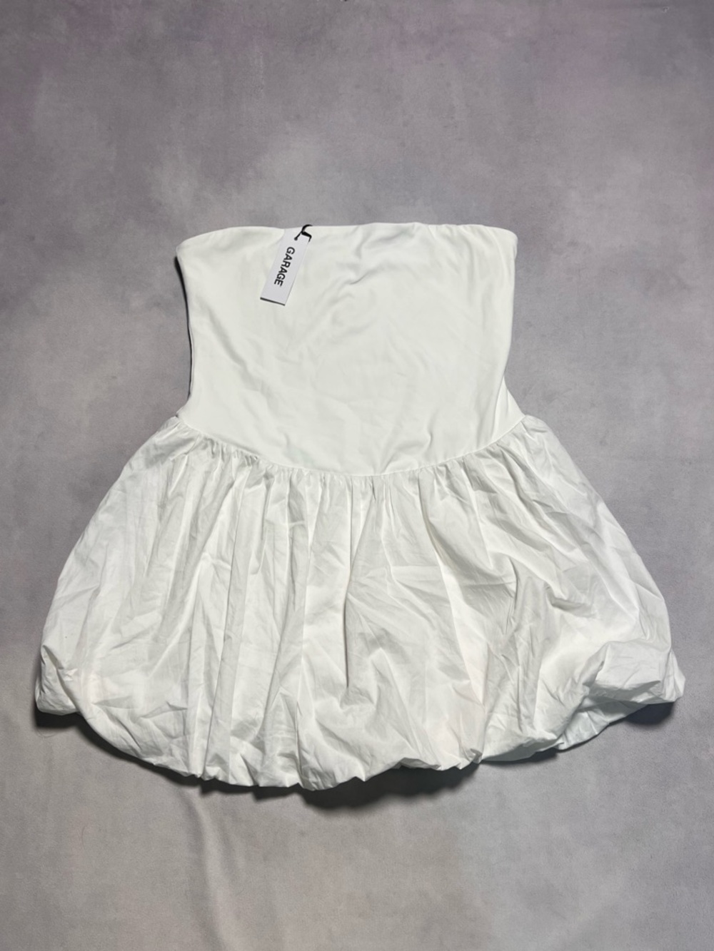 Garage bubble skirt dress